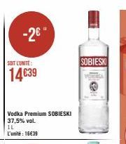 vodka Sobieski