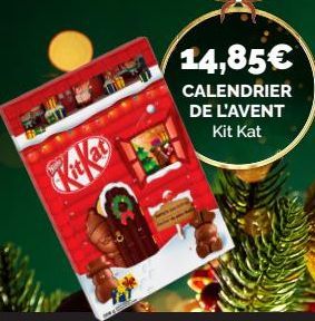 calendrier de l'Avent Kit kat