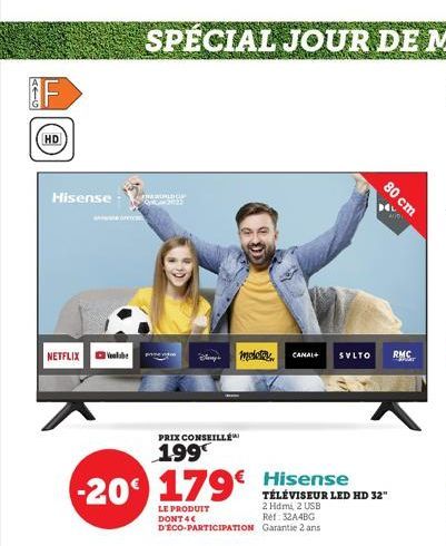 téléviseur LED Hisense