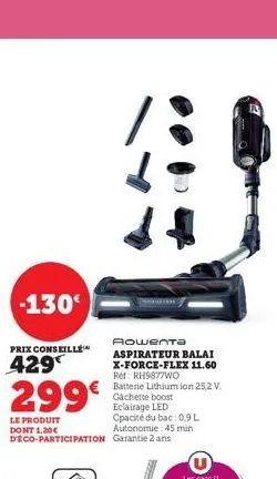 aspirateur balai 