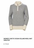 WOMEN'S ARCTIC OCEAN ICELAND WOOL KNIT SWEATER  € 170,00  offre sur Helly Hansen