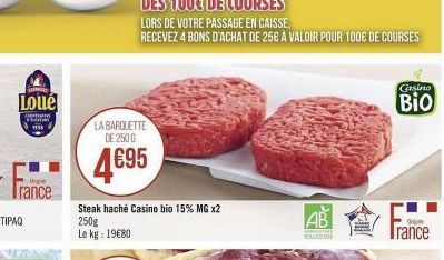 steak haché Loué