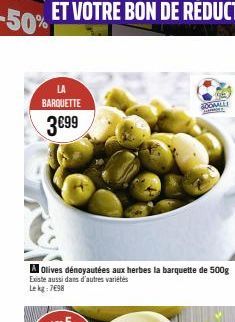 olives dénoyautées 