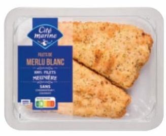 FILET DE MERLU BLANC MEUNIÈRE MSC CITÉ MARINE