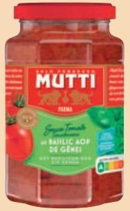 SAUCE TOMATE ET BASILIC MUTTI