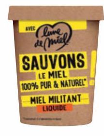 MIEL DE FLEURS LIQUIDE MILITANT LUNE DE MIEL