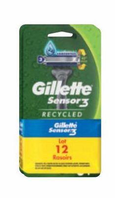 RASOIRS JETABLES SENSOR3 RECYCLED 2X6 GILLETTE