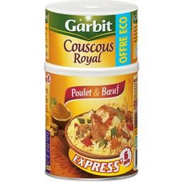 COUSCOUS POULET BOEUF GARBIT