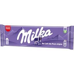 TABLETTE DE CHOCOLAT MMMAX LAIT DU PAYS ALPIN MILKA