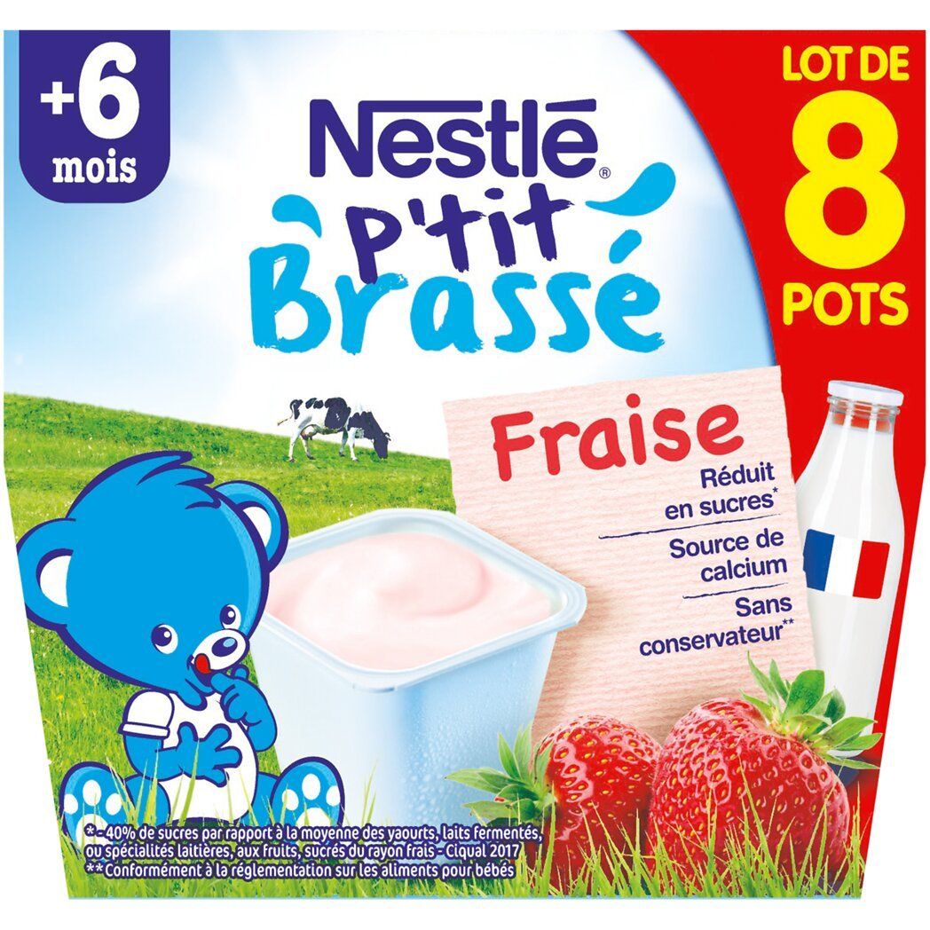 P'TIT BRASSÉ FRAISE NESTLÉ