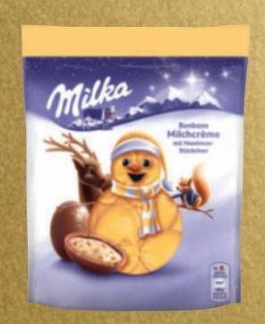 BONBONS DE NOËL NOISETTE MILKA