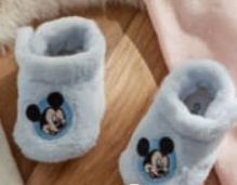 CHAUSSONS LAYETTE MINNIE OU MICKEY DISNEY