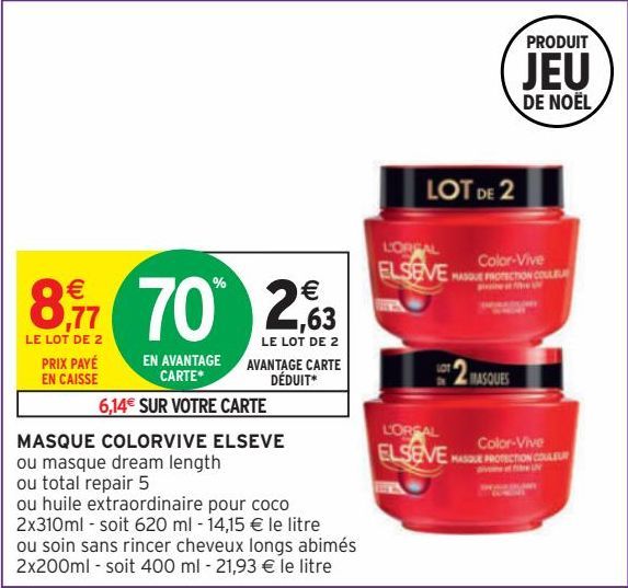 MASQUE COLORVIVE ELSEVE