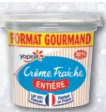 CRÈME FRAICHE ÉPAISSE YOPLAIT