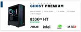 833€29 HT  EN STOCK  PC GAMER  GHOST PREMIUM  Intel i5 10400F 16 Go DDR4 | 1 To NVMe | RTX 3060 | Wi-Fi intégré  ASUS intel  NVIDIA  M.RED  offre sur Grosbill