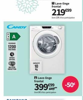 lave-linge Candy