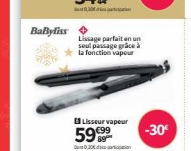 lisseur Babyliss