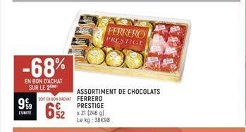 chocolats Ferrero Rocher