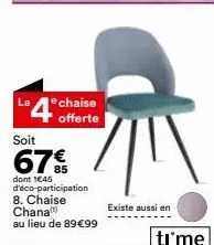 chaise 