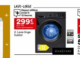 lave-linge Signature