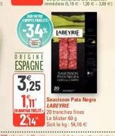 saucisson Labeyrie