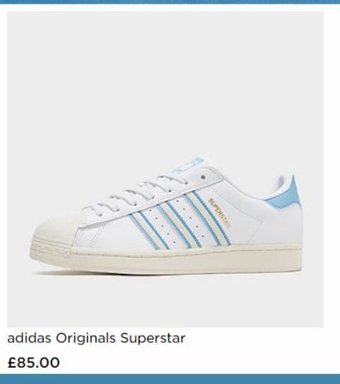 adidas Originals Superstar  £85.00  SUPERSTAN 