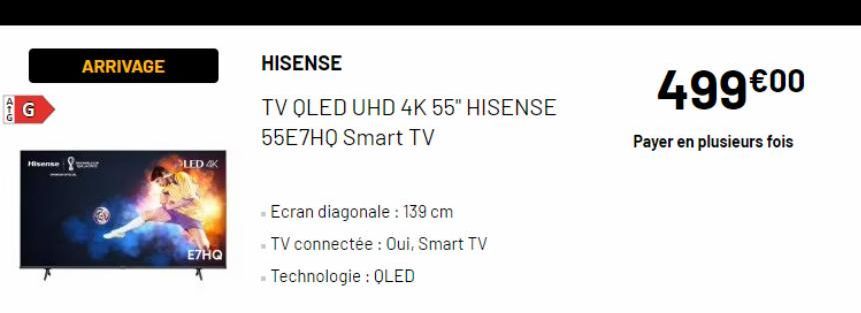 Smart tv Hisense