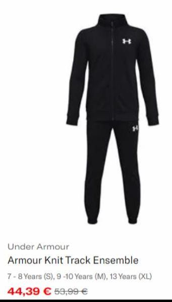 Under Armour  Armour Knit Track Ensemble  7-8 Years (S), 9-10 Years (M), 13 Years (XL) 44,39 € 59,99 € 