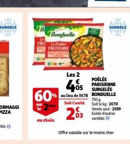 fricassé de légumes Bonduelle