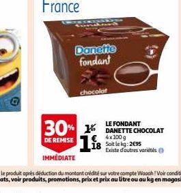 chocolat Danette