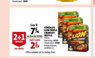 céréales nestlé