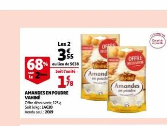 amandes vahiné