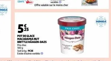 pot de glace haagen dazs