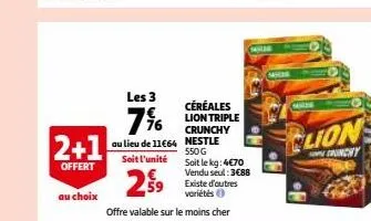 céréales nestlé