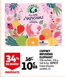 COFFRET INFUSIONS ELEPHANT offre à 10,88€ sur Auchan