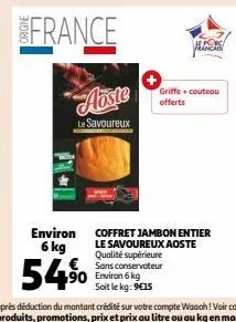 jambon aoste