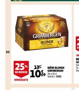 bière blonde Grimbergen