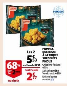 pommes Findus