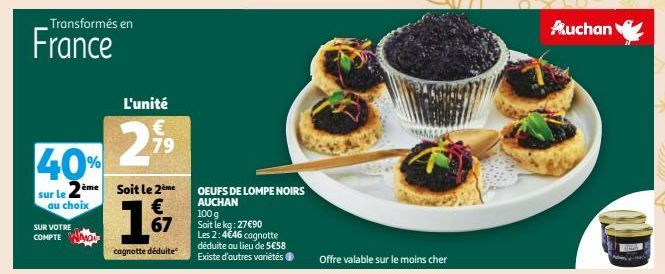 oeufs de lompe 