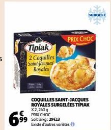 coquilles Saint-Jacques Tipiak