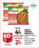 Fricassé de légumes Bonduelle offre sur Auchan Supermarché