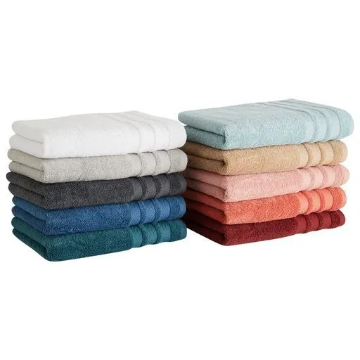 linge de toilette actuel les 2 serviettes  50 x 100 cm