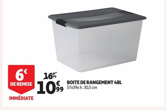  BOITE DE RANGEMENT 48L