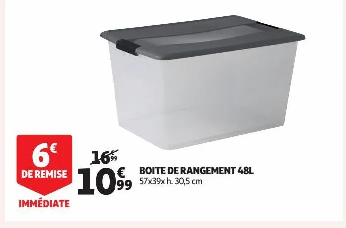  boite de rangement 48l