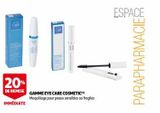 CARE  20%  DE REMISE  IMMÉDIATE  all y  GAMME EYE CARE COSMETIC Maquillage pour peaux sensibles ou fragiles  ESPACE  PARAPHARMACIE  offre sur Auchan