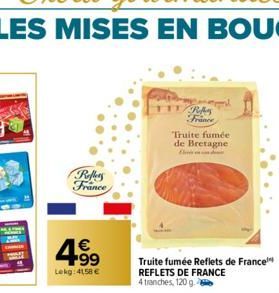 truite fumée Reflets de France