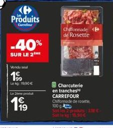 charcuterie Carrefour