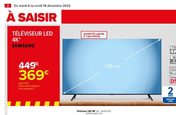 téléviseur LED Samsung