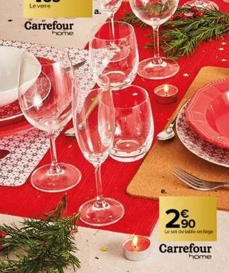 table carrefour