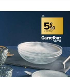 5%  Le servitour  Carrefour  home 